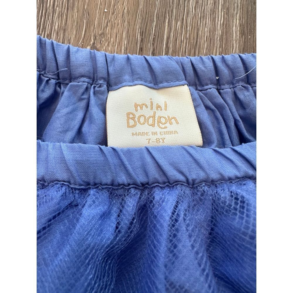 Mini Boden‎ wisteria purple net tulle skirt 7-8 - Picture 2 of 2